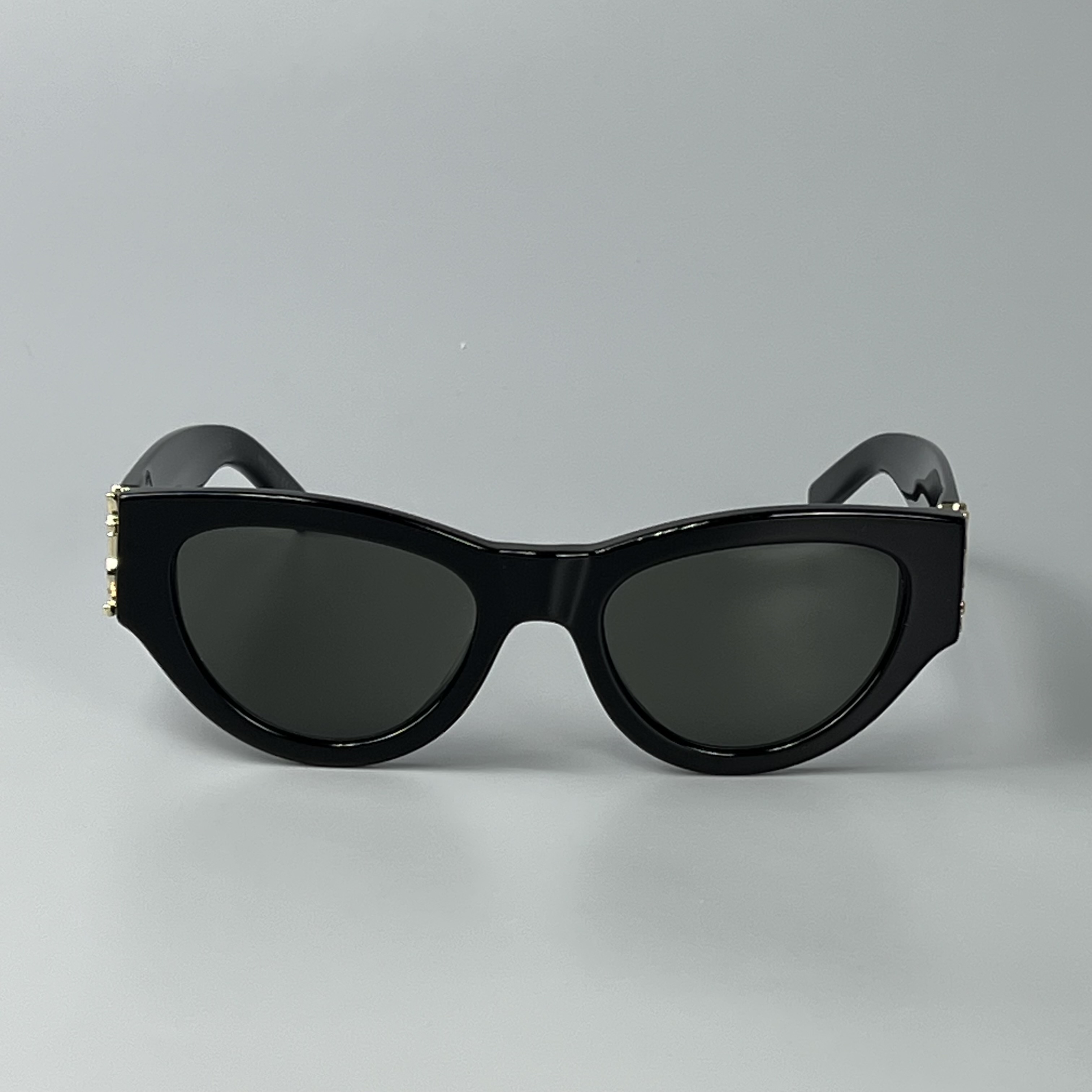 SAINT LAURENT SL M94 001 black black grey 53/20 