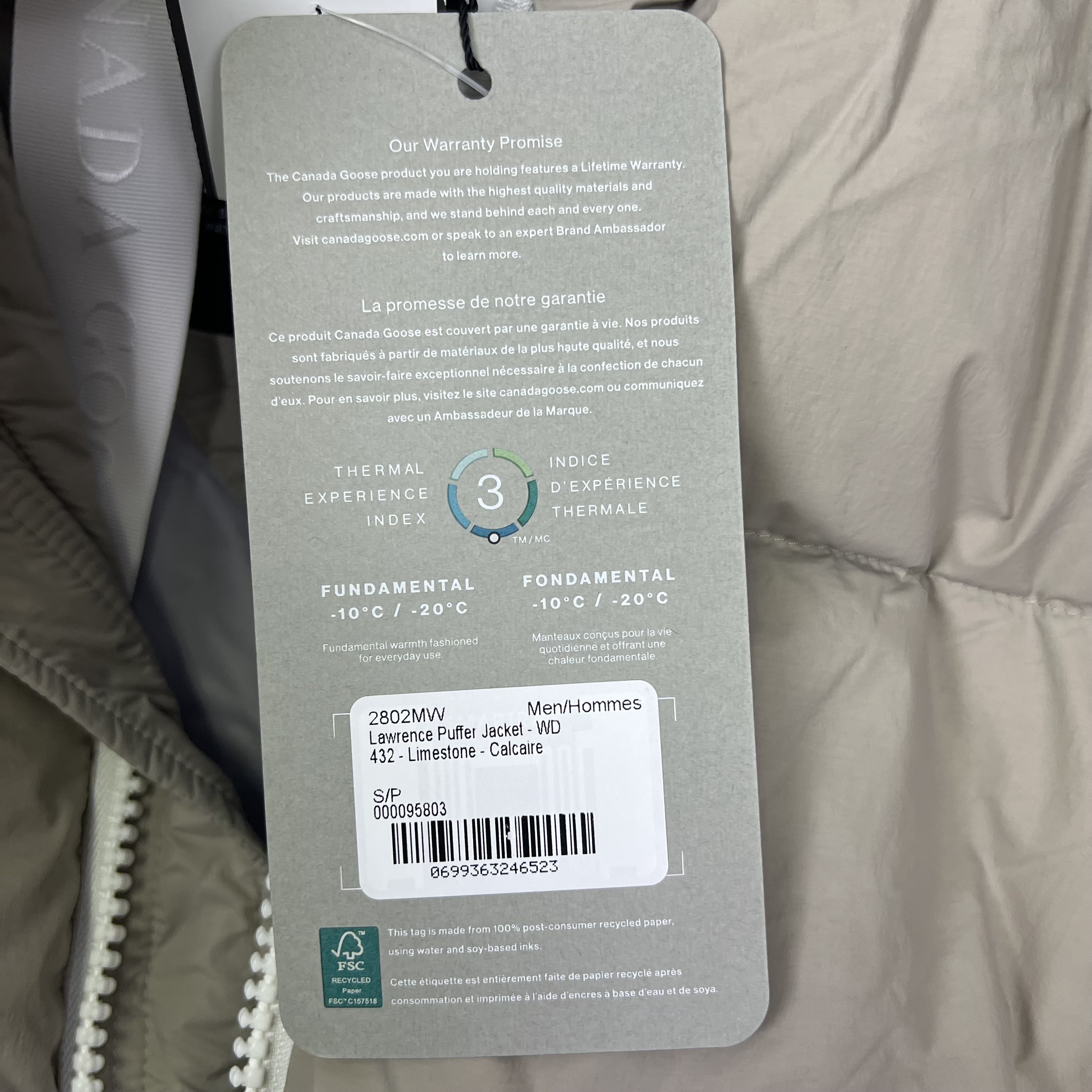 CANADA GOOSE 2802MW 432