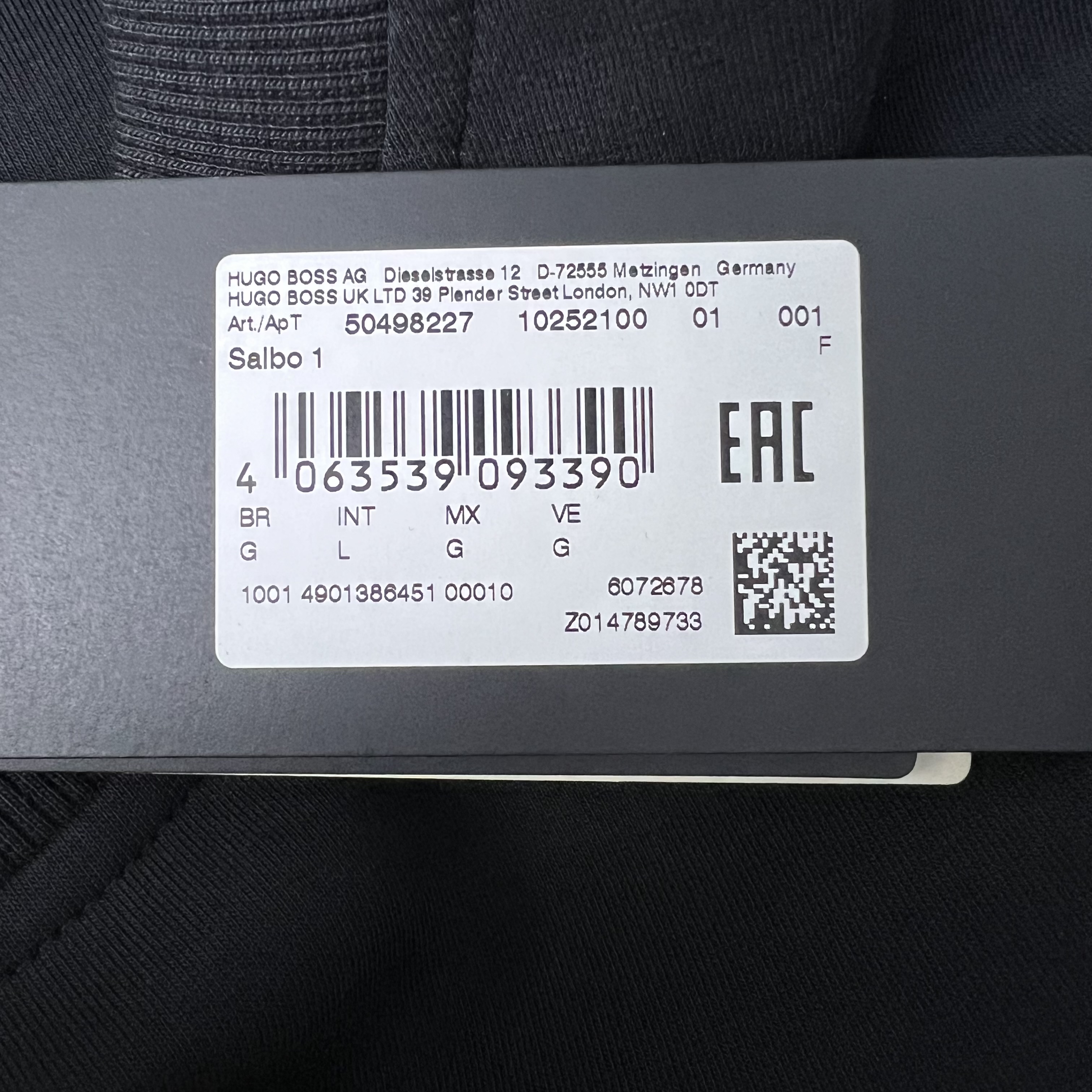 HUGO BOSS 50498227 001