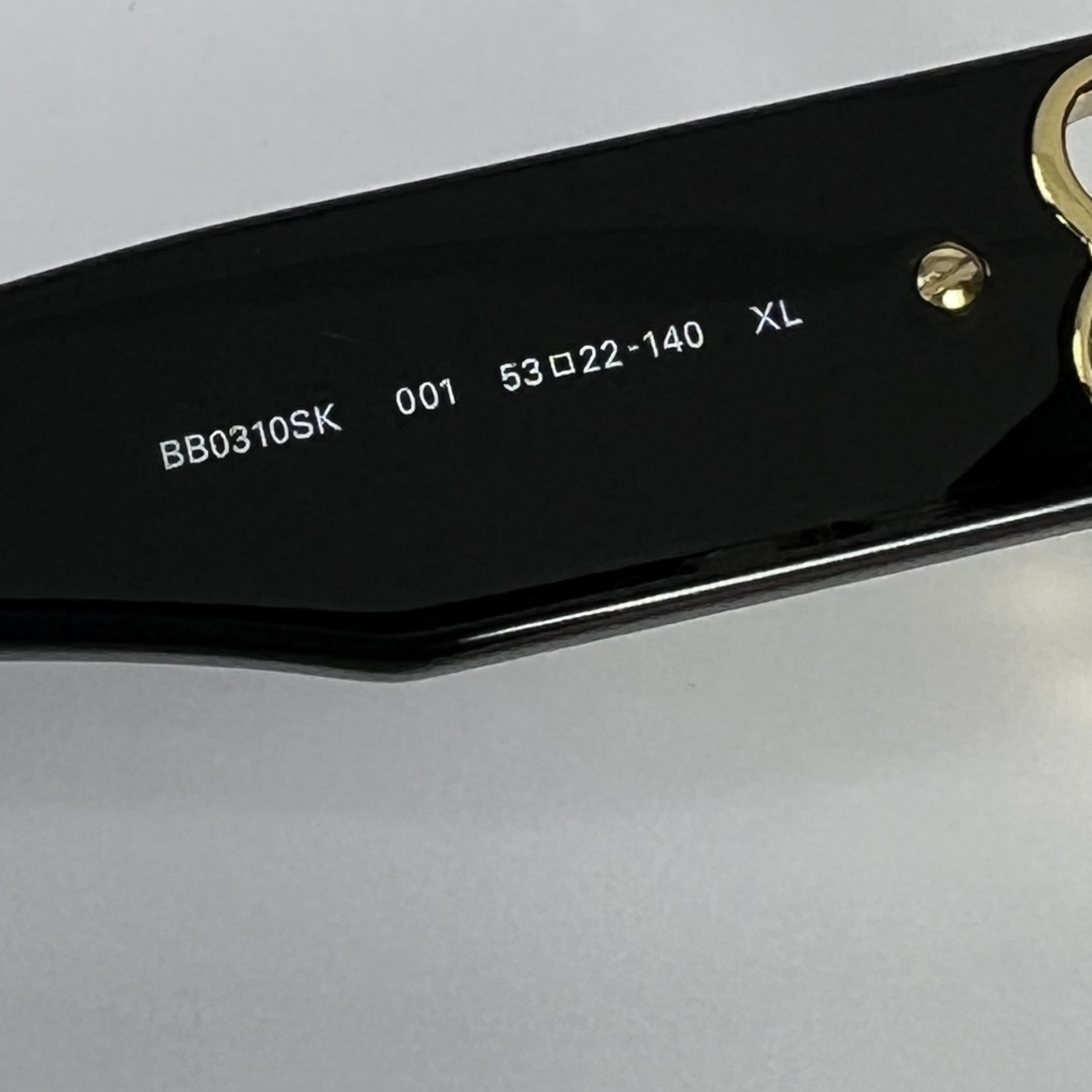 BALENCIAGA BB0310SK 001 53/22