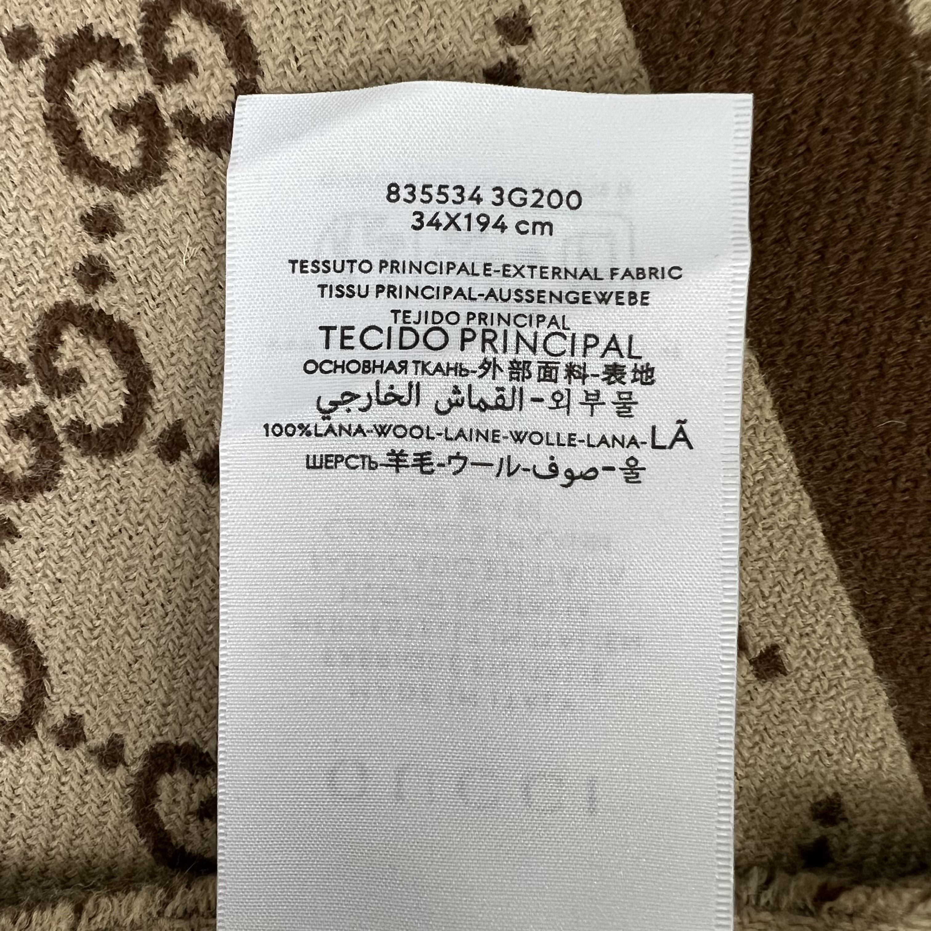 GUCCI 835534 3G200 9865