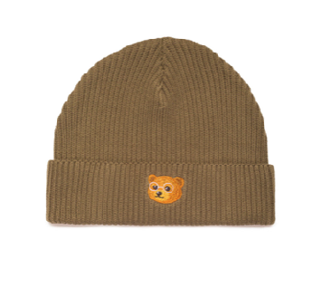 BARON FILOU ORGANIC BEANIE BARON FILOU OLIVE GREEN