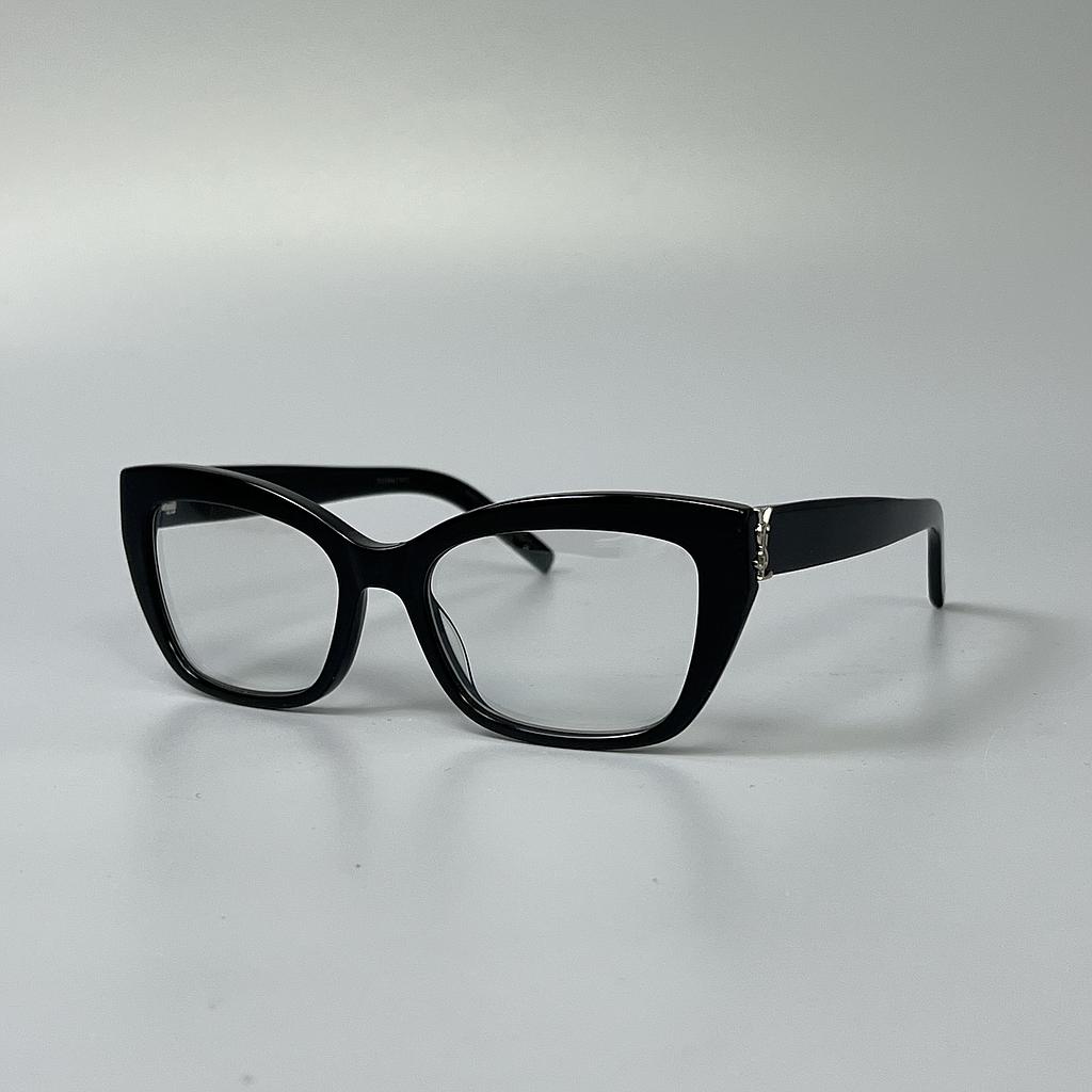 SAINT LAURENT SL M117 SUN 001 black black transpare 53/17