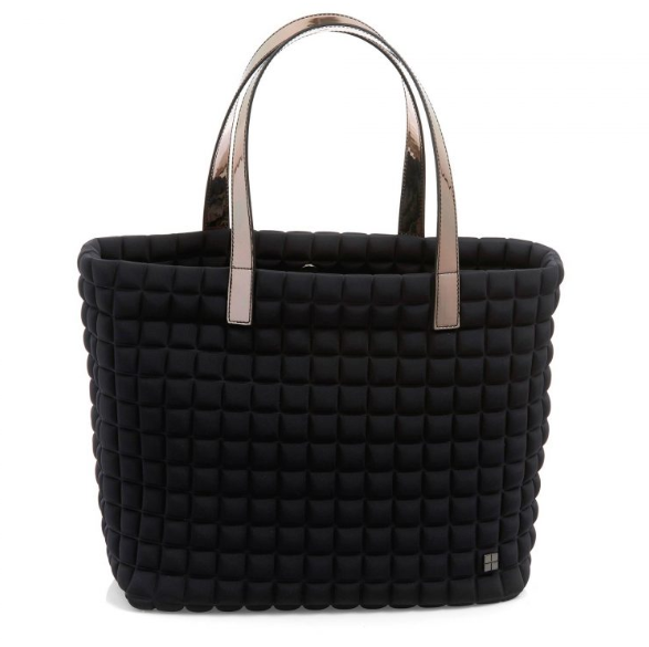 BPRIME MILANO MEDIUM/LAMI NERO LUCIDO