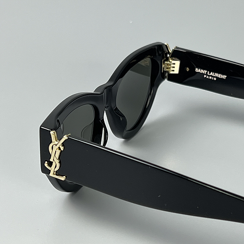 SAINT LAURENT SL M94 001 black black grey 53/20 