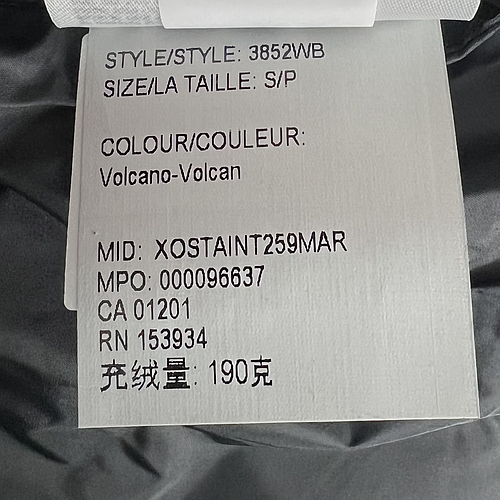 CANADA GOOSE 3852WB 782